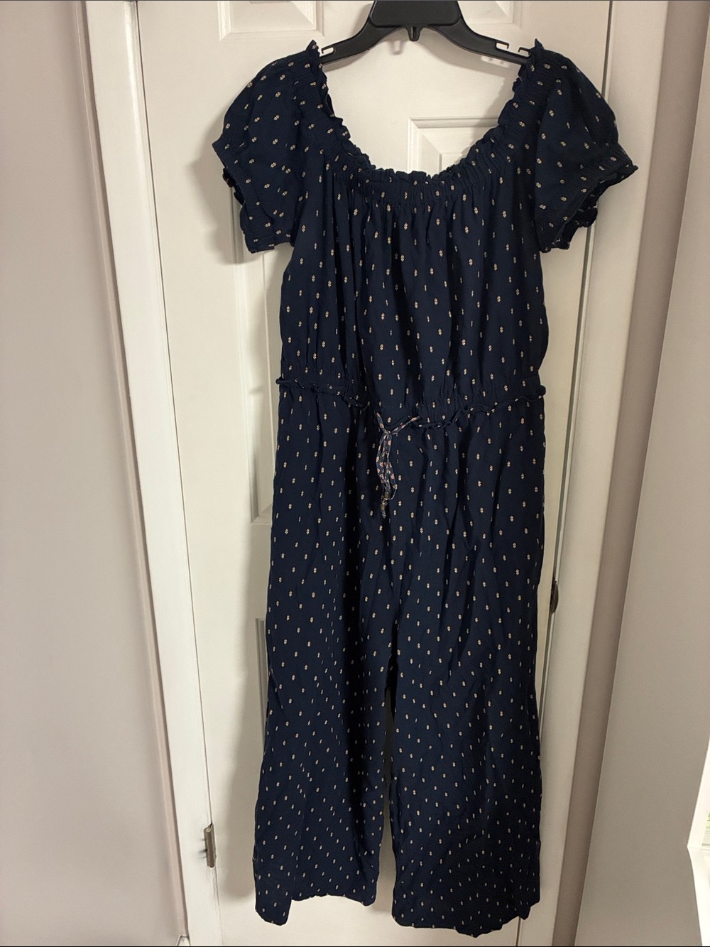 by Anthropologie Findley Off Shoulder Jumpsuit